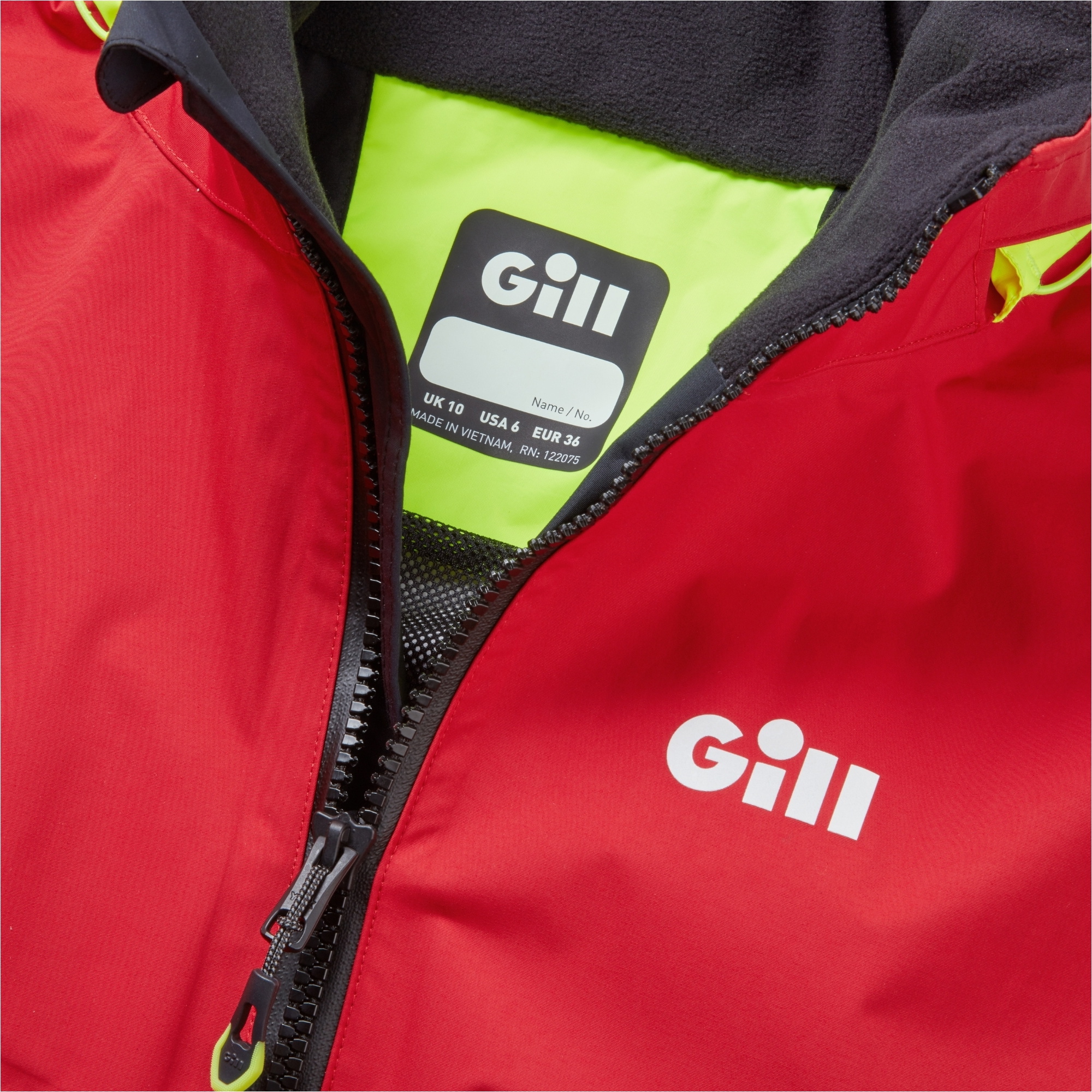 2026 Gill Womens OS3 Coastal Jacket OS33JW - Red